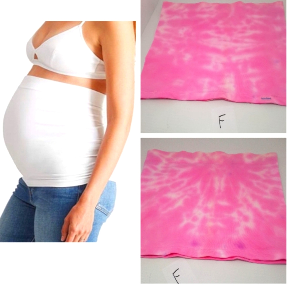 Tie Dye Pink Bella Band Maternity Band NWOT